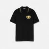Embroidered Buckle Crest Polo Shirt