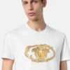 Embroidered Buckle Crest T-Shirt