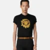 Embroidered Cotton-Jersey Slim T-Shirt