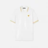 Embroidered Cotton Piqu&eacute; Polo