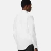 Embroidered Cotton-Poplin Evening Shirt