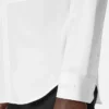 Embroidered Cotton-Poplin Evening Shirt