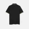 Embroidered V-Emblem Polo Shirt