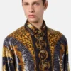 Embroidered Wild Cats Overshirt