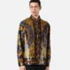 Embroidered Wild Cats Overshirt