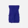 Envers Satin Strapless Mini Dress