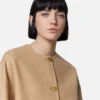 Felted-Wool Caban Jacket
