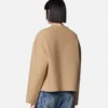 Felted-Wool Caban Jacket