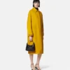 Felted-Wool Overcoat