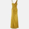 Gathered Flowy Gown