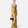 Gathered Flowy Gown