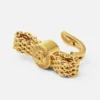 Gianni Ribbon Clip Earring