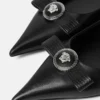 Gianni Ribbon Leather Ballerinas