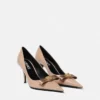 Gianni Ribbon Patent Pumps 85 mm