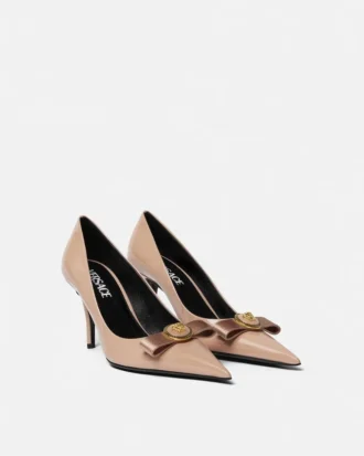 Gianni Ribbon Patent Pumps 85 mm