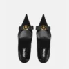 Gianni Ribbon Patent Pumps 85 mm