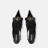 Gianni Ribbon Patent Slingbacks 45 mm
