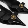 Gianni Ribbon Patent Slingbacks 45 mm