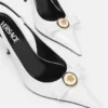 Gianni Ribbon Patent Slingbacks 85 mm