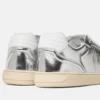 Greca Court Metallic Sneakers