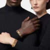Greca Crystal Cuff Bracelet