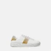 Greca Embellished Nylon Sneakers