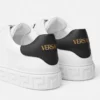 Greca Embellished Nylon Sneakers