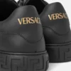 Greca Embellished Nylon Sneakers