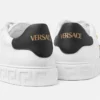 Greca Embellished Nylon Sneakers