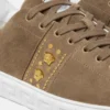 Greca Embellished Suede Sneakers