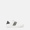 Greca Embroidered Nylon Sneakers