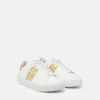 Greca Embroidered Nylon Sneakers