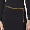 Greca Goddess Chain Belt 1.5 cm