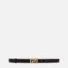 Greca Goddess Leather Belt 2 cm