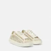 Greca Jacquard Canvas Sneakers