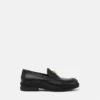 Greca Leather Loafers