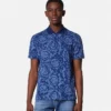 Jacquard Cotton Piqu&eacute; Polo