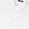 Jacquard Cotton-Poplin Shirt