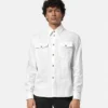 Jacquard Cotton-Poplin Shirt