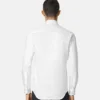 Jacquard Cotton-Poplin Shirt