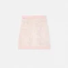 Jacquard Mohair Knit Mini Skirt