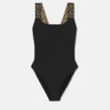 Jacquard One-Piece Swimsuit