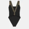Jacquard One-Piece Swimsuit