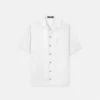 Jacquard Silk-Blend Shirt