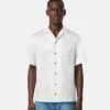 Jacquard Silk-Blend Shirt
