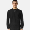 Jacquard Silk-Cotton Knit Sweater