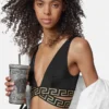 Jacquard Triangle Bikini Top
