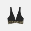 Jacquard Triangle Bikini Top