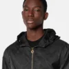 Jacquard Windbreaker Jacket
