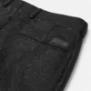 Jacquard Wool-Viscose Slim Formal Pants